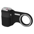 MOCA ARCO MagSafe Phone Grip Handle with Remote Controller and LED Light (Open Box - Bulk Satisfactory) - Black