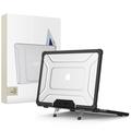 MacBook Air 13" 2023/2025 Tech-Protect SmartShell Pro Case - Black / Clear