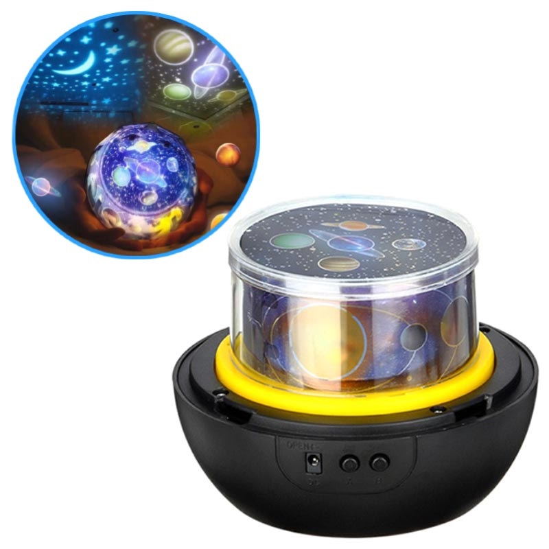 Magic Universe Led Projector Night Light Black