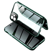 iPhone 11 Magnetic Case with Privacy Tempered Glass