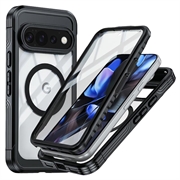 Google Pixel 11 Pro XL Magnetic Case with Tempered Glass Screen Protector - MagSafe Compatible - Black