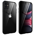 iPhone 11 Magnetic Case with Privacy Tempered Glass