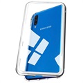 Samsung Galaxy A50 Magnetic Case with Tempered Glass Back