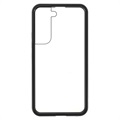Samsung Galaxy S22 5G Magnetic Case with Tempered Glass - Black