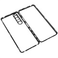 Sony Xperia 1 III Magnetic Case with Tempered Glass Back - Black