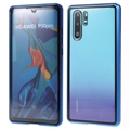 Huawei P30 Pro Magnetic Case with Tempered Glass - Blue