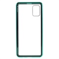 Samsung Galaxy A51 Magnetic Case with Tempered Glass - Green