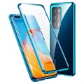 Huawei P40 Magnetic Case with Tempered Glass