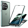 OnePlus 11 Magnetic Case with Tempered Glass - Dark Green