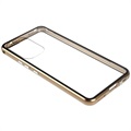 Samsung Galaxy A53 5G Magnetic Case with Tempered Glass - Gold