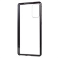 Samsung Galaxy Note20 Magnetic Case with Tempered Glass - Black