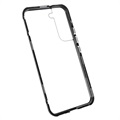 Samsung Galaxy S22+ 5G Magnetic Case with Tempered Glass - Black