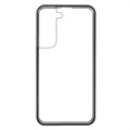 Samsung Galaxy S22+ 5G Magnetic Case with Tempered Glass - Silver