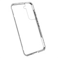 Samsung Galaxy S22+ 5G Magnetic Case with Tempered Glass - Silver