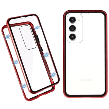 Samsung Galaxy S23 5G Magnetic Case with Tempered Glass