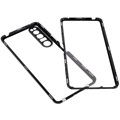 Sony Xperia 1 IV Magnetic Case with Tempered Glass - Black