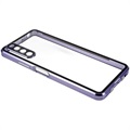 Sony Xperia 10 IV Magnetic Case with Tempered Glass - Purple