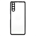 Sony Xperia 10 IV Magnetic Case with Tempered Glass - Silver