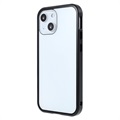 iPhone 13 Magnetic Case with Tempered Glass - Black