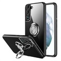 Samsung Galaxy S22 5G Magnet Ring Grip / Kickstand Case - Black