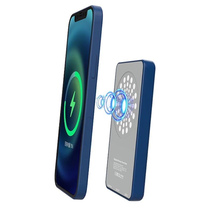 Magnetic Wireless Charger Power Bank Iphone 12 12 Pro 12 Pro Max 12 Mini