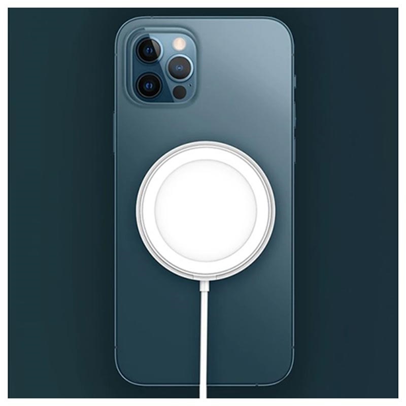 Magnetic Wireless Charger - iPhone 12/12 Pro/12 Pro Max/12 Mini - 5W-15W