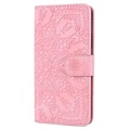 Mandala Series iPhone 11 Wallet Case with Stand - Pink