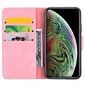 Mandala Series iPhone 11 Wallet Case with Stand - Pink