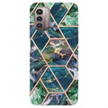 Marble Pattern Electroplated IMD Nokia G21/G11 Case