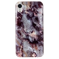 iPhone XR Marble Pattern IMD TPU Case