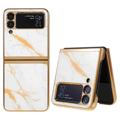 Marble Pattern Samsung Galaxy Z Flip4 Case