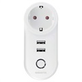 Marmitek Power Si Smart WiFi Power Plug with 2x USB - 15A