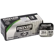 Maxell 364/SR621SW Silver Oxide Watch Battery 1.55V