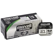 Maxell 371/370 SR920SW Silver Oxide Watch Battery 1.55V