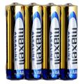 Maxell LR03/AAA Batteries - 4 Pcs. - Bulk