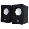 Maxlife Home Office MXHS-01 Computer Speakers - 2x3W - Black