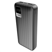 Maxlife MXPB-07 Dual USB Power Bank 20000mAh - Black