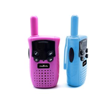 Maxlife MXWT-100 Walkie Talkie Set for Kids - Blue and Pink