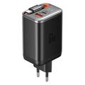 Mcdodo CH-4100 67W GaN Fast Charger with Retractable USB-C Cable - Black