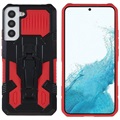 MechWarrior Project Samsung Galaxy S22+ 5G Hybrid Cover - Red / Black