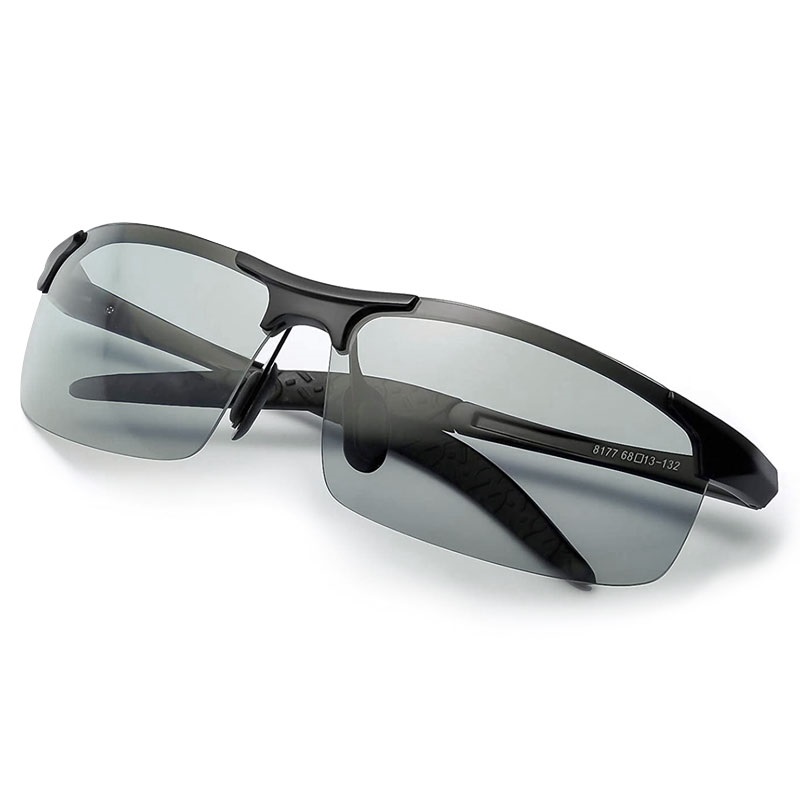 Erilles Classic Photochromic Sunglasses Men Polarized Male 