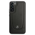 Mercedes-Benz Urban Line Samsung Galaxy S22+ 5G Leather Case - Black
