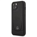 Mercedes-Benz Urban Line iPhone 13 Mini Leather Case - Black