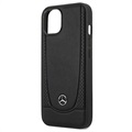 Mercedes-Benz Urban Line iPhone 13 Mini Leather Case - Black