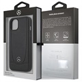 Mercedes-Benz Urban Line iPhone 13 Mini Leather Case - Black