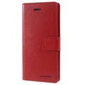 iPhone 7/8/SE (2020)/SE (2022) Mercury Goospery Blue Moon Wallet Case - Red