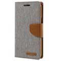 Samsung Galaxy J3 (2015) Mercury Goospery Canvas Diary Wallet Case