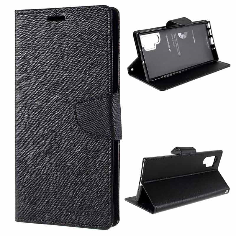 Goospery Rich Diary Flip Cover Custodia per Samsung Galaxy S9 Plus Magenta 