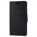Mercury Goospery Fancy Diary iPhone 11 Wallet Case - Black