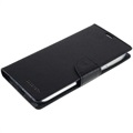 Mercury Goospery Fancy Diary iPhone 14 Pro Wallet Case - Black